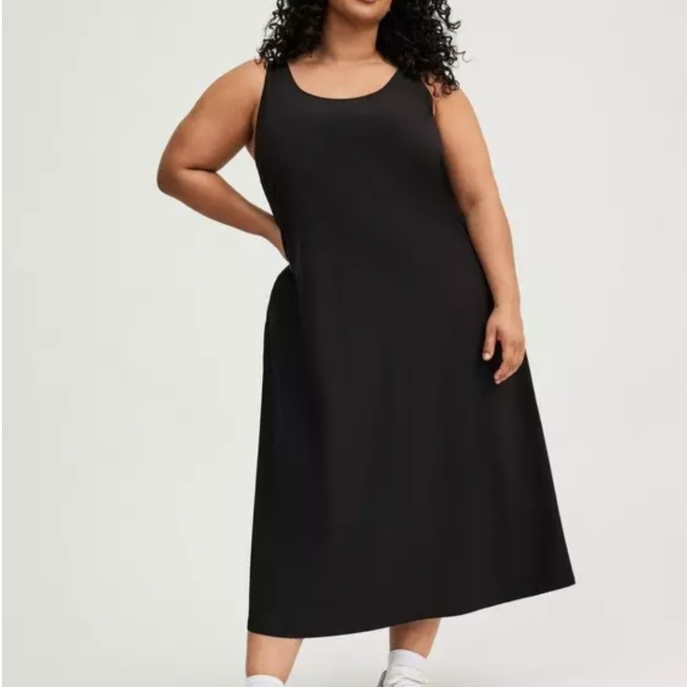 Torrid Black Midi Dress